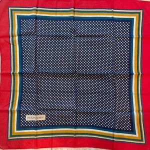 Colorful Vintage Yves Saint Laurent Day Scarf